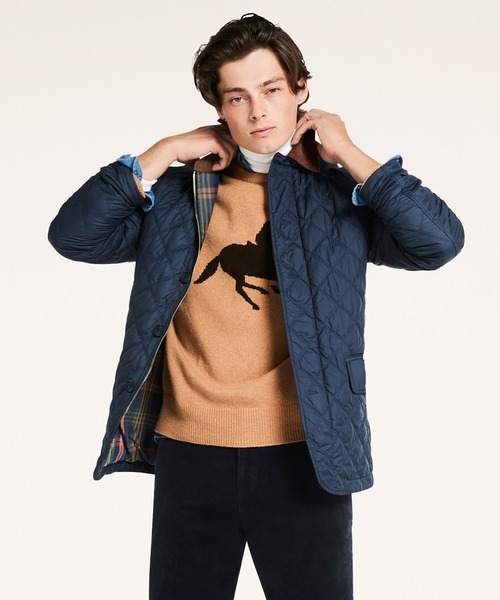 ブルックスブラザーズ(Brooks Brothers) ポリエステル キルティング ウォーキングコート