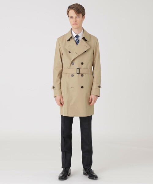 ブラックレーベル・クレストブリッジ(BLACK LABEL CRESTBRIDGE) ギャバジンダブルトレンチコート