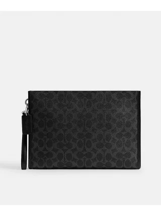 コーチ(COACH) チャーター ポーチ・シグネチャー キャンバス