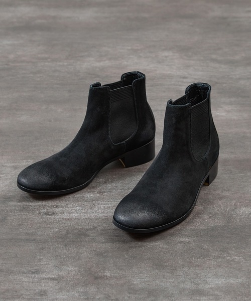 パドローネ(PADRONE) BL SIDEGORE BOOTS