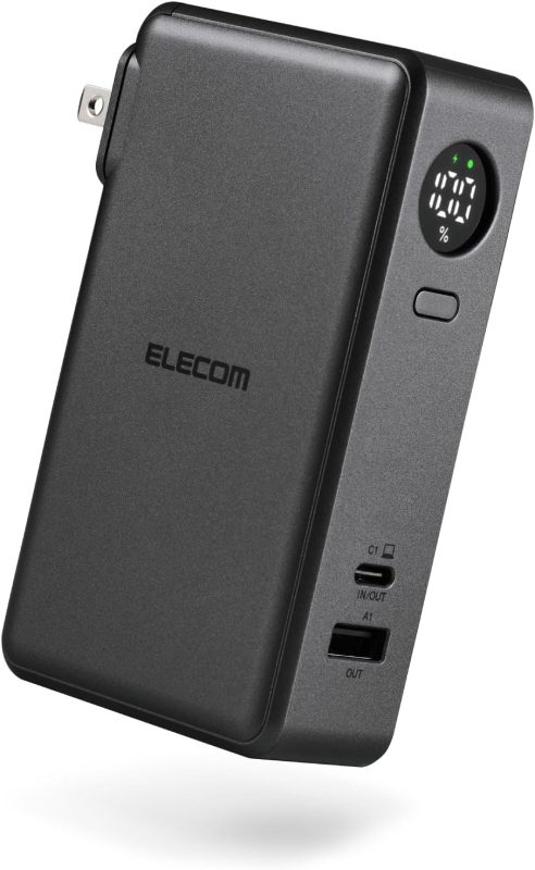 エレコム(ELECOM) AC充電器一体モバイルバッテリー EC-C46L