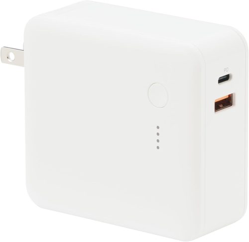 無印良品 急速充電ができるモバイルバッテリー付充電器 MJ-PSMB50