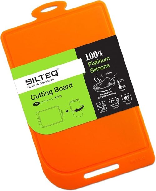 シルテック(SILTEQ) 丸めて煮沸除菌できるまな板 16050