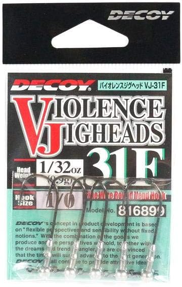 カツイチ(KATSUICHI) デコイ バイオレンスジグヘッド VJ-31F
