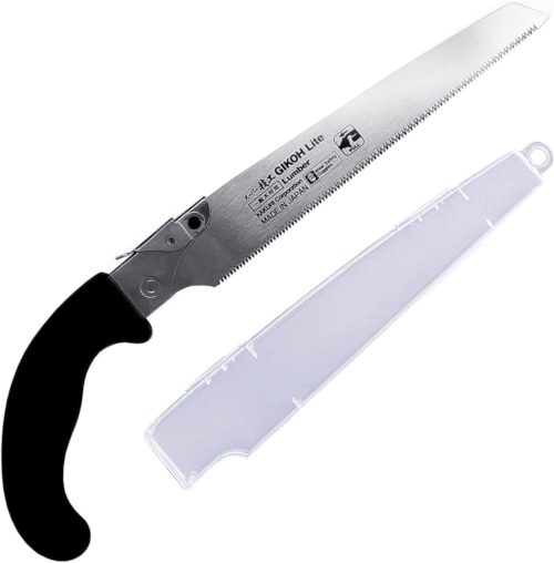 角利(KAKURI) スーパー技工 替刃式鋸 210mm 本体 一般木材用 プラケース入