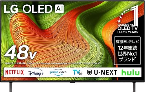 LGエレクトロニクス(LG Electronics) 48V型 4K有機ELテレビ LG OLED AI B5 OLED48B5PJA