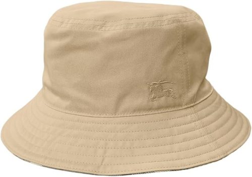 バーバリー(BURBERRY) リバーシブル ギャバジン バケットハット