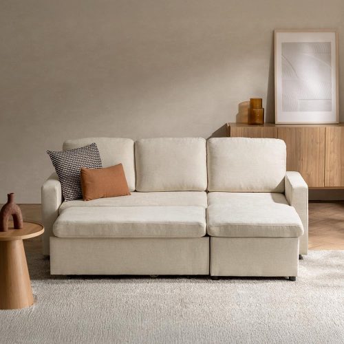 エアリゾームインテリア(Air Rhizome Interior) 収納付き2WAYカウチソファ Owen