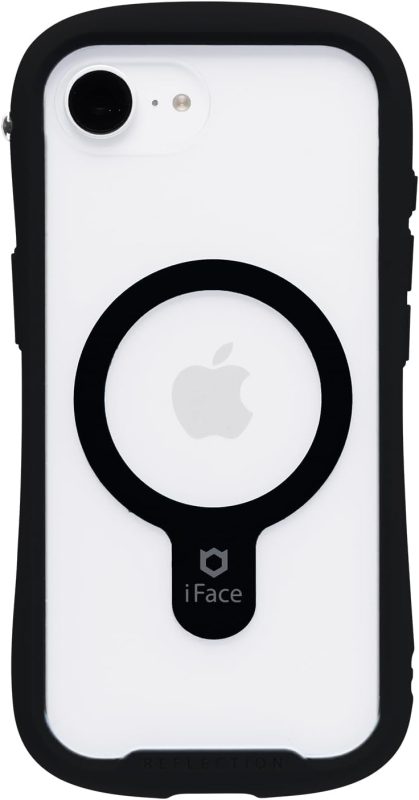 ハミィ(Hamee) iFace Reflection MagSynq 強化ガラスクリア スマホケース