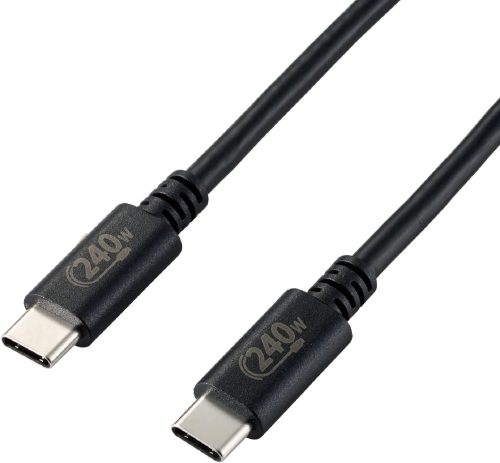 エレコム(ELECOM) USB2.0ケーブル U2C-CCPE20NBK