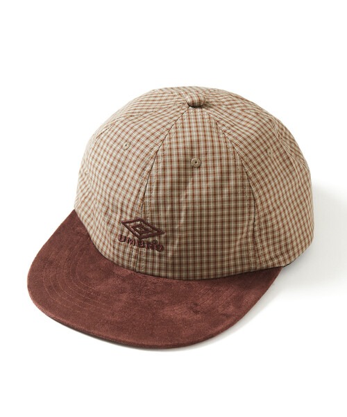 フリークスストア(FREAK'S STORE) UMBRO 別注 2TONE Flat Visor Cap
