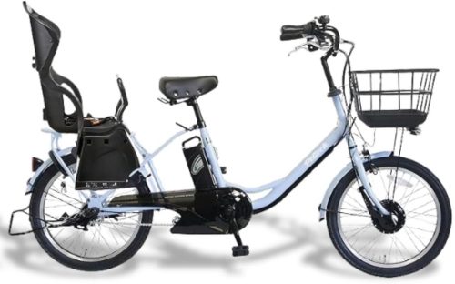 ペルテック(PELTECH) 後チャイルドシート標準装備 20インチ 内装3段変速 電動アシスト自転車 TDN-207LPC