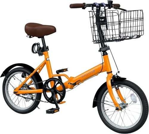 AIJYU 16インチ折りたたみ自転車 軽量 コンパクト EB-16