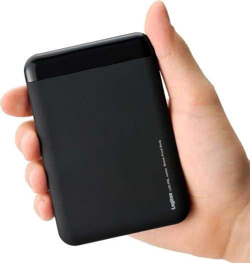ロジテック(Logitec) 特殊ラバー素材 ポータブルHDD LHD-PBM20U3BK