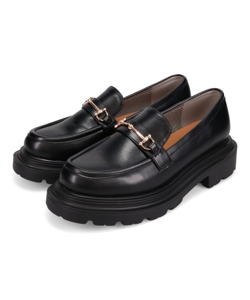 オリエンタルトラフィック(Oriental TRaffic) ビットモチーフ厚底ローファー