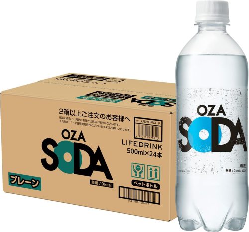 ライフドリンク(LIFEDRINK) 強炭酸 炭酸 無糖 OZA SODA プレーン