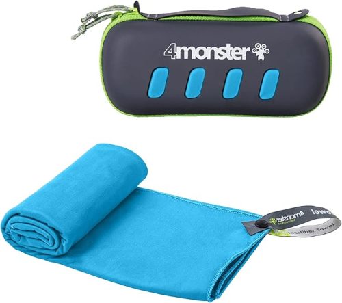 4Monster EVA Case 100% Polyester Microfiber Towel