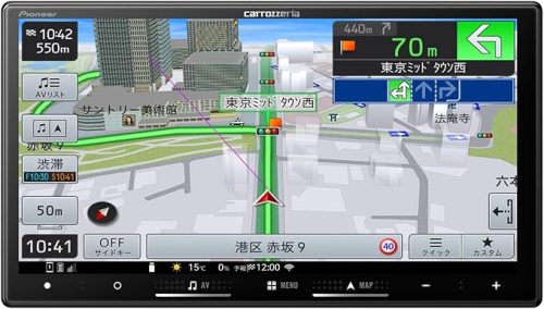 パイオニア(Pioneer) カロッツェリア 楽ナビ AVIC-RZ522