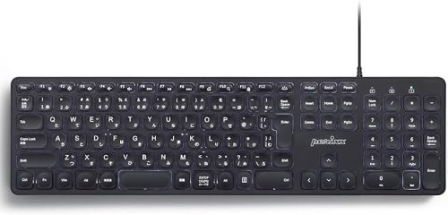 ペリックス(Perixx) バックライトキーボード 有線 フルサイズ PERIBOARD-331