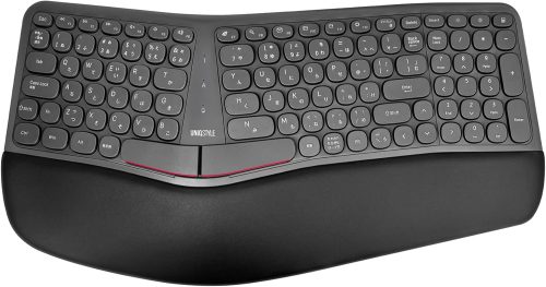 ユニークスタイル(UNiQSTYLE) 2.4GHz無線 エルゴノミクス ワイヤレスキーボード K680ERG