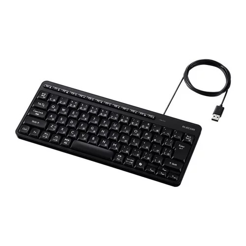 エレコム(ELECOM) 有線静音ミニキーボード TK-QT11MUM