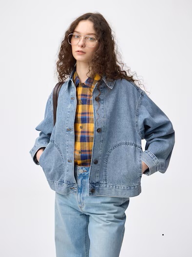 ジーユー(GU) デニムジャケット