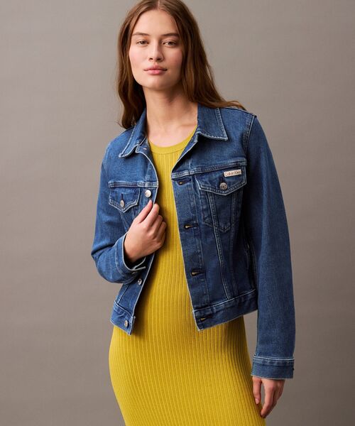 カルバンクライン(Calvin Klein) クラッシックトラッカーデニムジャケット