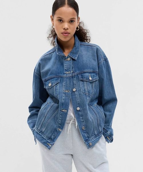 ギャップ(GAP) レディース アイコンデニムジャケット