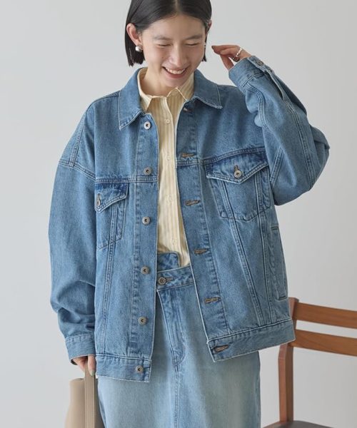 アメリカンホリック(AMERICAN HOLIC) ロング丈デニムジャケット