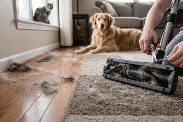 ペットオーナーに多い掃除の悩みは?アンケート調査で分かった「家中に残る吸い残しの毛」と「掃除機の吸引力低下」による深刻な実態