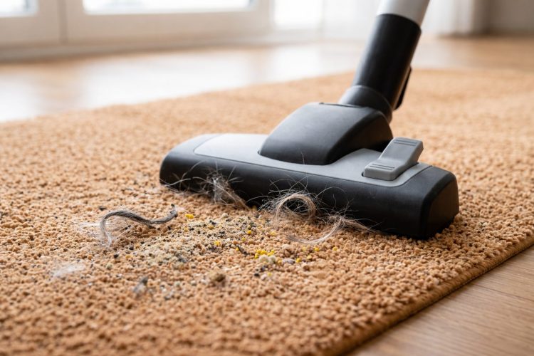 第1位 吸引力の強さ:抜け毛は置いてあるだけではない!?静電気やカーペットへの絡みで頑固に吸着する汚れもしっかり除去できるかどうか