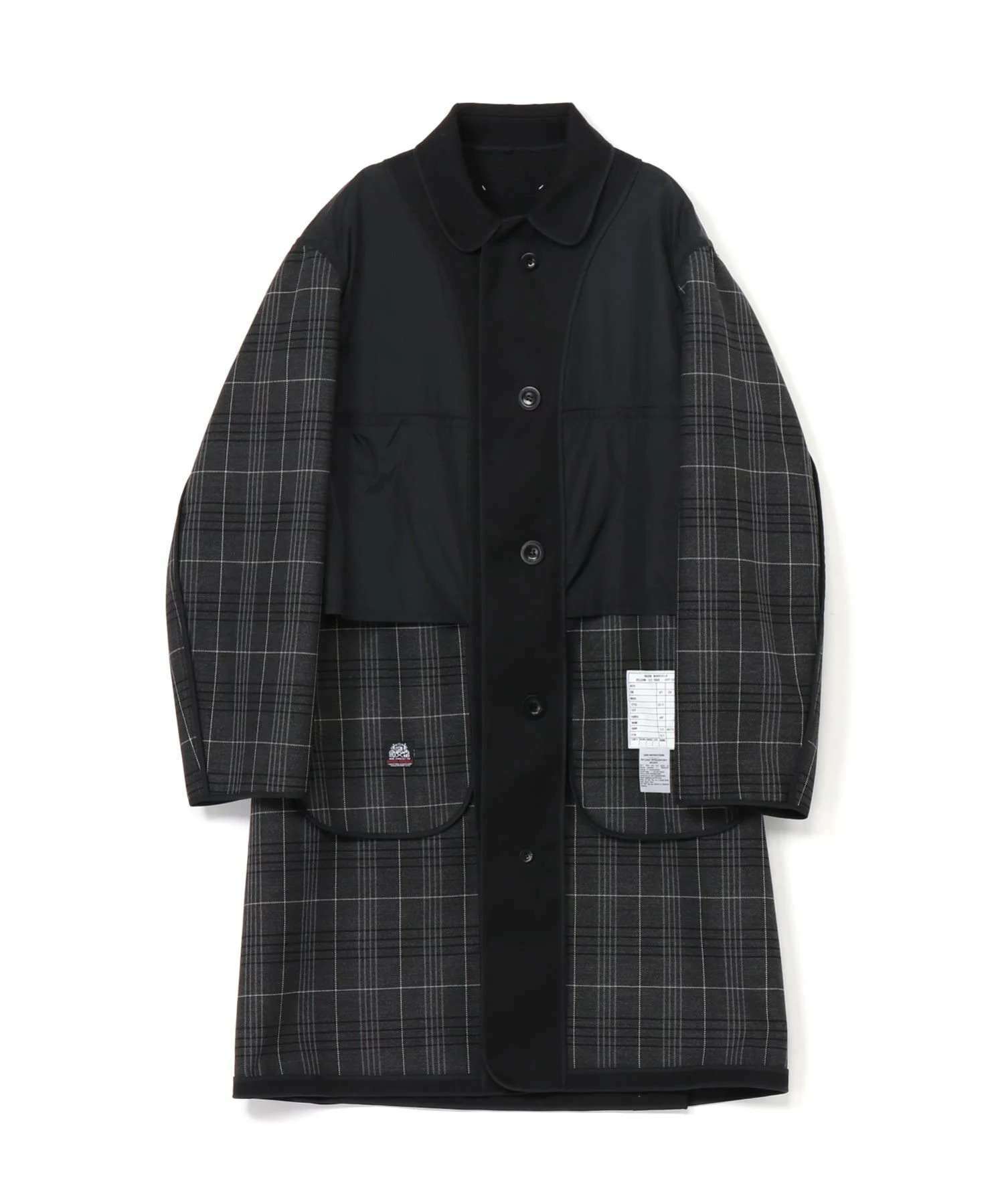 メゾン・マルジェラ(Maison Margiela) リバーシブル チェックコート