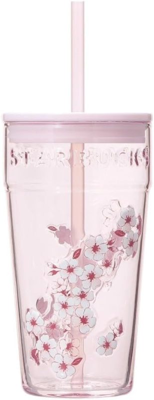 スターバックス(Starbucks) SAKURA 2026 グラスタンブラー ピンク 473ml