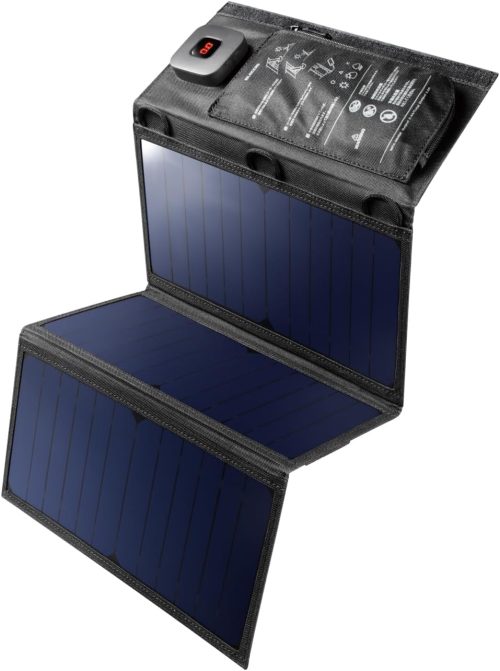 エレコム(ELECOM) スタンド付き21Wモバイルソーラー充電器 MPA-S03