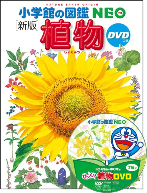 小学館 小学館の図鑑NEO 新版 植物 DVDつき