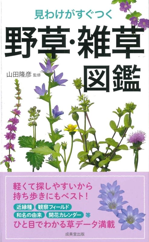 成美堂出版 見わけがすぐつく 野草・雑草図鑑