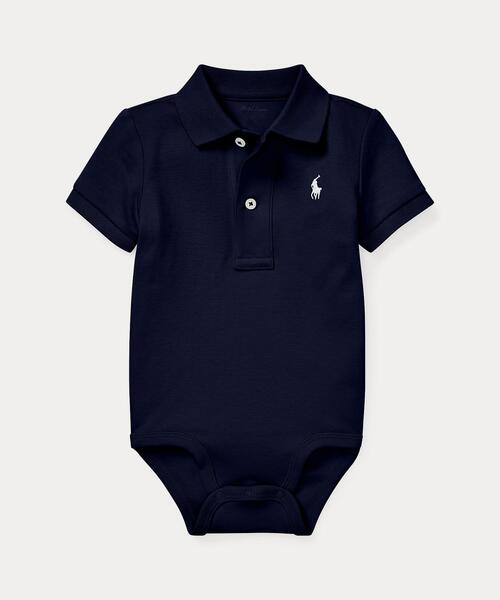 ポロラルフローレン(POLO RALPH LAUREN) ソフト コットン ポロ ボディスーツ