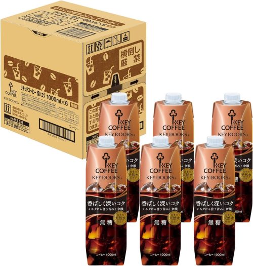 キーコーヒー リキッドコーヒー 無糖