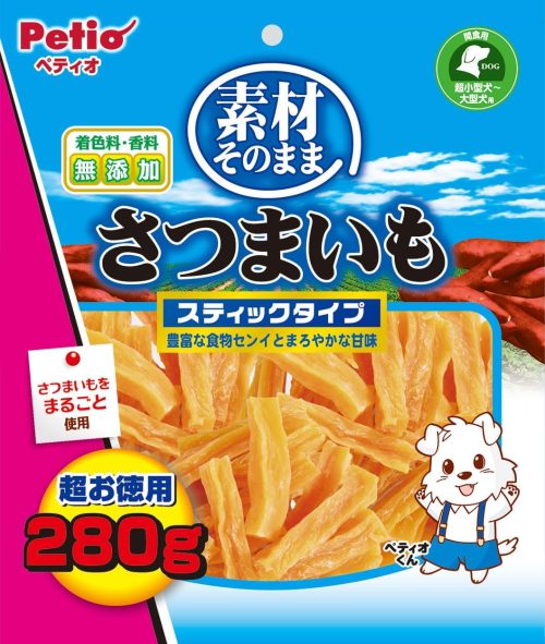 ペティオ(Petio) 素材そのまま さつまいも スティックタイプ
