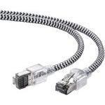 サンワサプライ LANケーブル CAT8 500-LAN8MESL