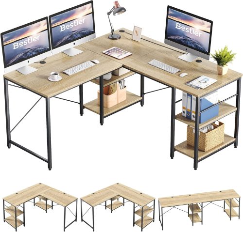 Bestier L字型コーナーデスク