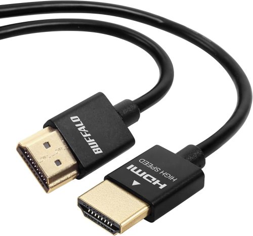バッファロー(BUFFALO) HIGH SPEED HDMIケーブル スリム BSHD3S10BK/N