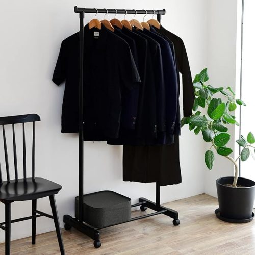 山善(YAMAZEN) ハンガーラック キャスター付き MKS-S