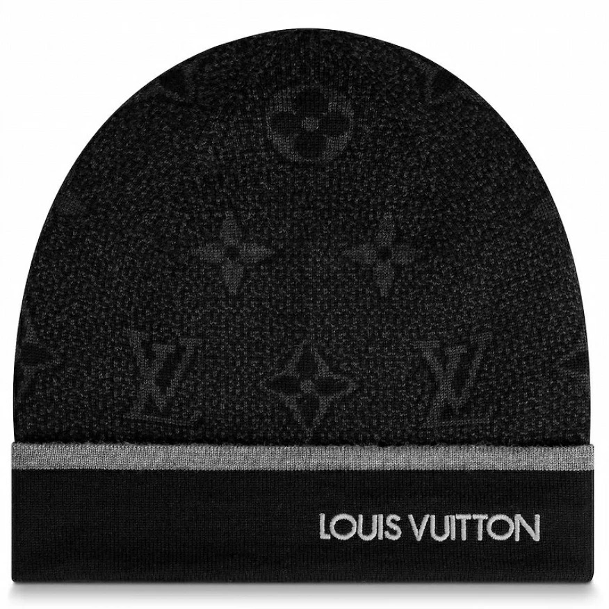 ルイ・ヴィトン(LOUIS VUITTON) ビーニー マイ･モノグラム･エクリプス