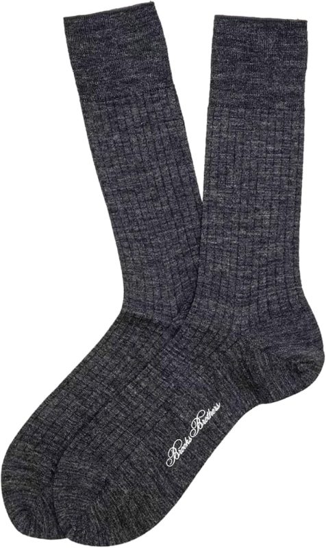 ブルックスブラザーズ(Brooks Brothers) ウールブレンド ドレスソックス
