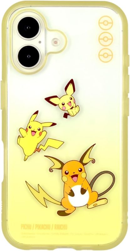 グルマンディーズ(gourmandise) ポケットモンスター IIIIfit Clear iPhone16 対応 ケース POKE-933A