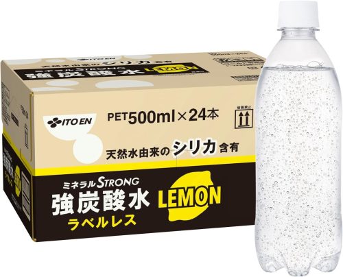 伊藤園 ミネラルストロング 強炭酸水 レモン