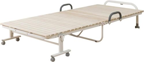 ニトリ(NITORI) シングル 折りたたみ桐すのこパイプベッド 5677777