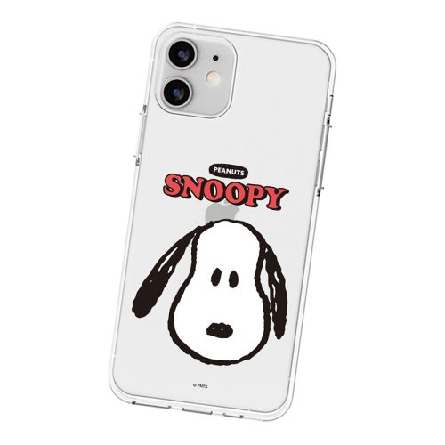 スマホランド スヌーピーピクニック透明ジェリーケース