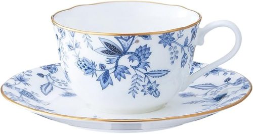 ノリタケ(NORITAKE) ブルーソレンティーノ カップ&ソーサー 4562L/T59387A